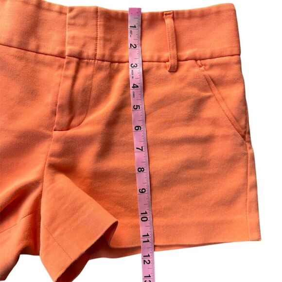 Alice + Olivia Women's Orange/Peach Cady Shorts Size 6/8 Casual Summer Wear - Picture 9 of 10